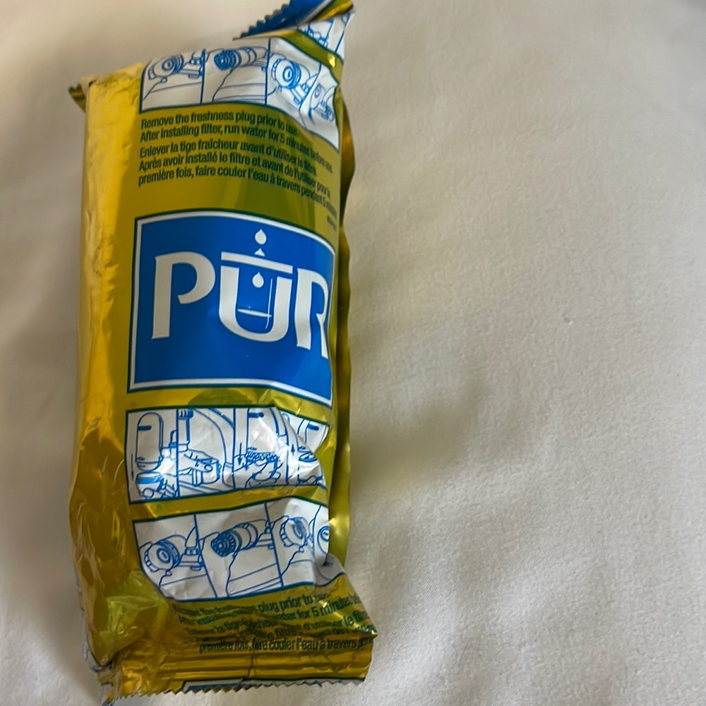 Pur home water filter.